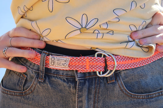 Recycled Rope Belt - Summer Sizzle