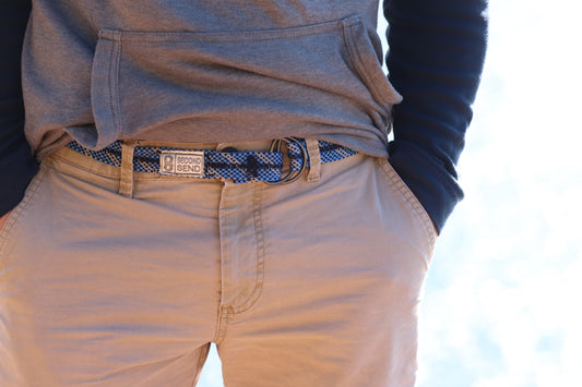 Recycled Rope Belt - Alpine Lake