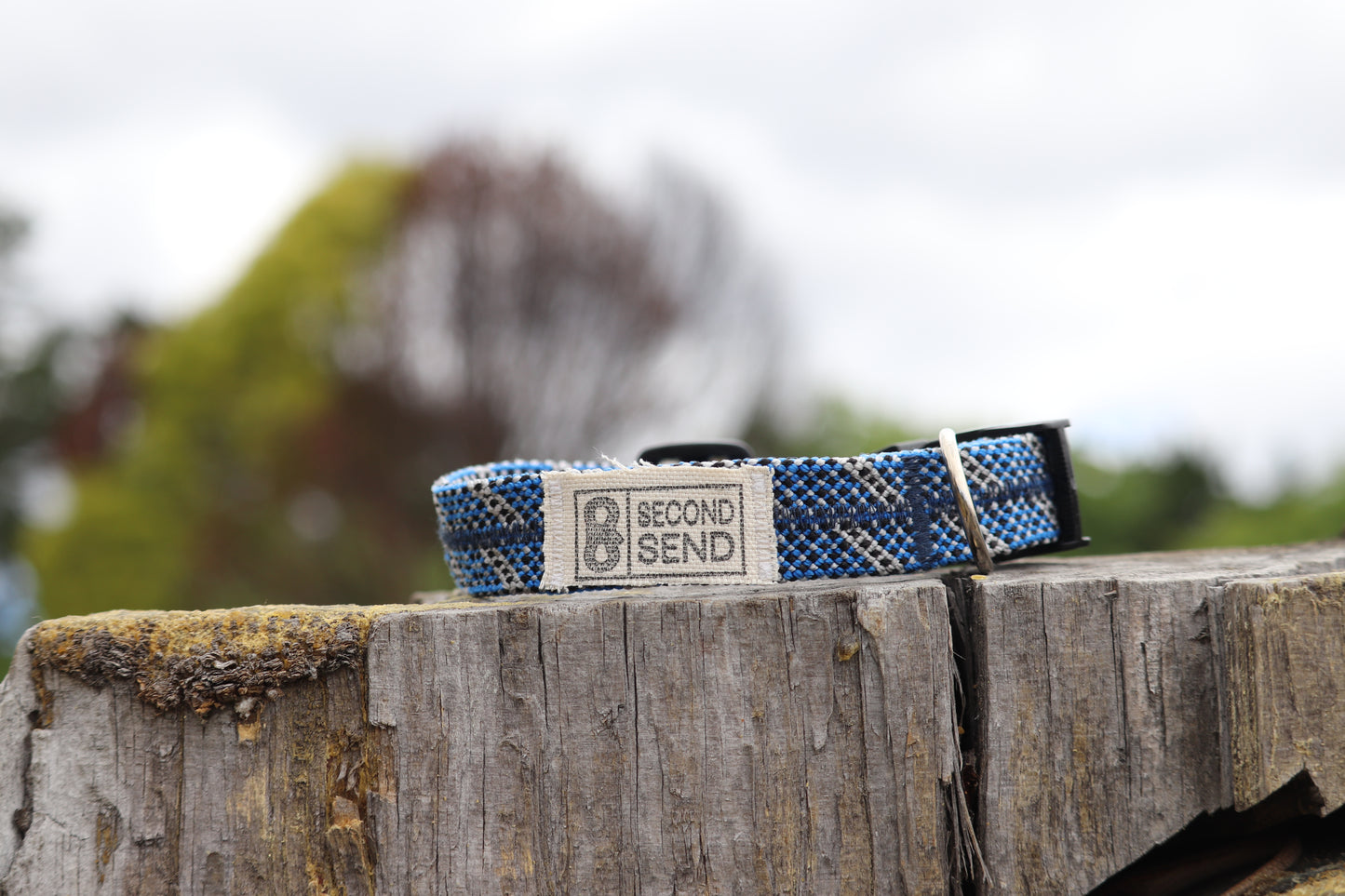Recycled Rope Collar - Alpine Lake