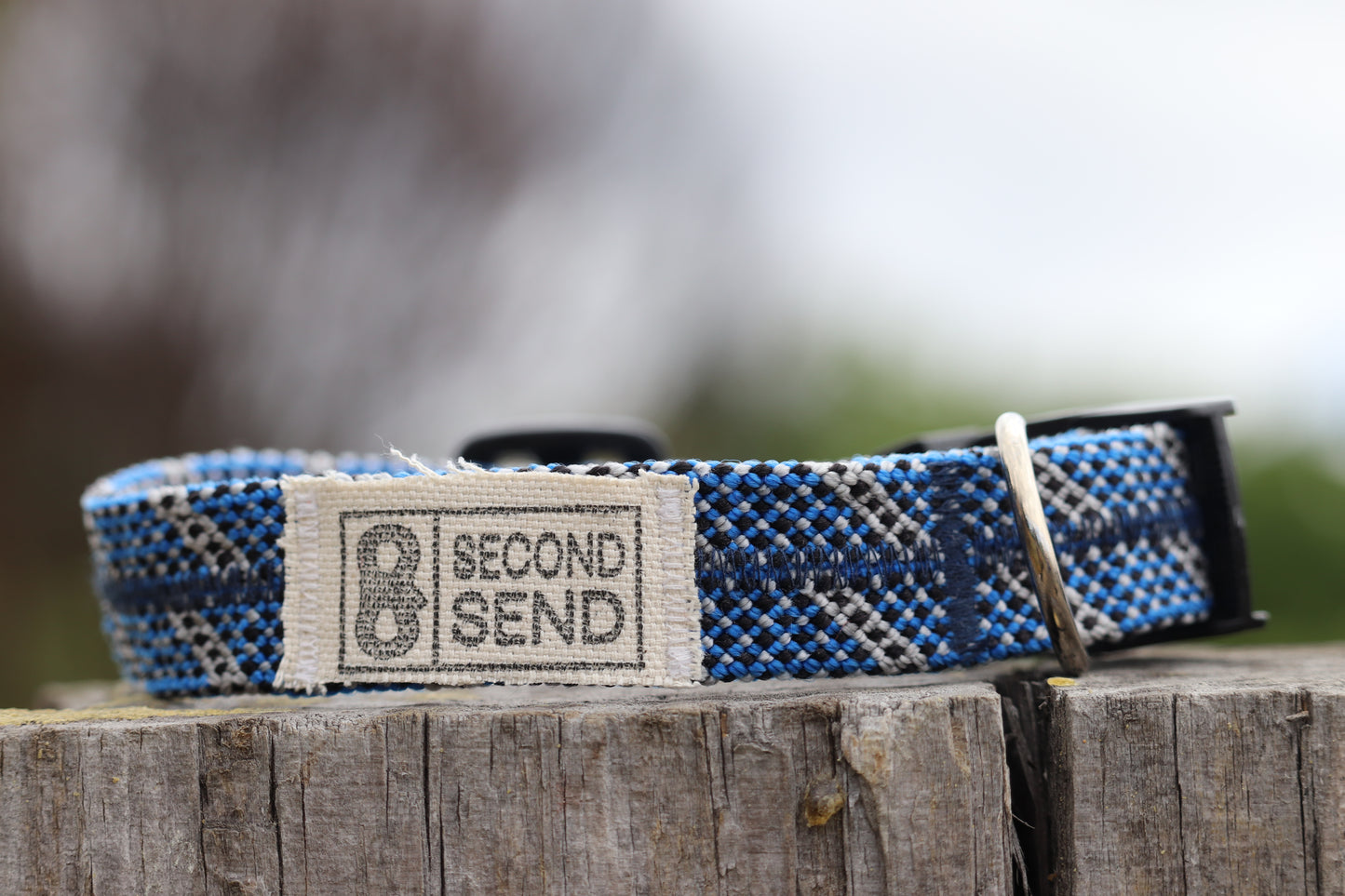 Recycled Rope Collar - Alpine Lake