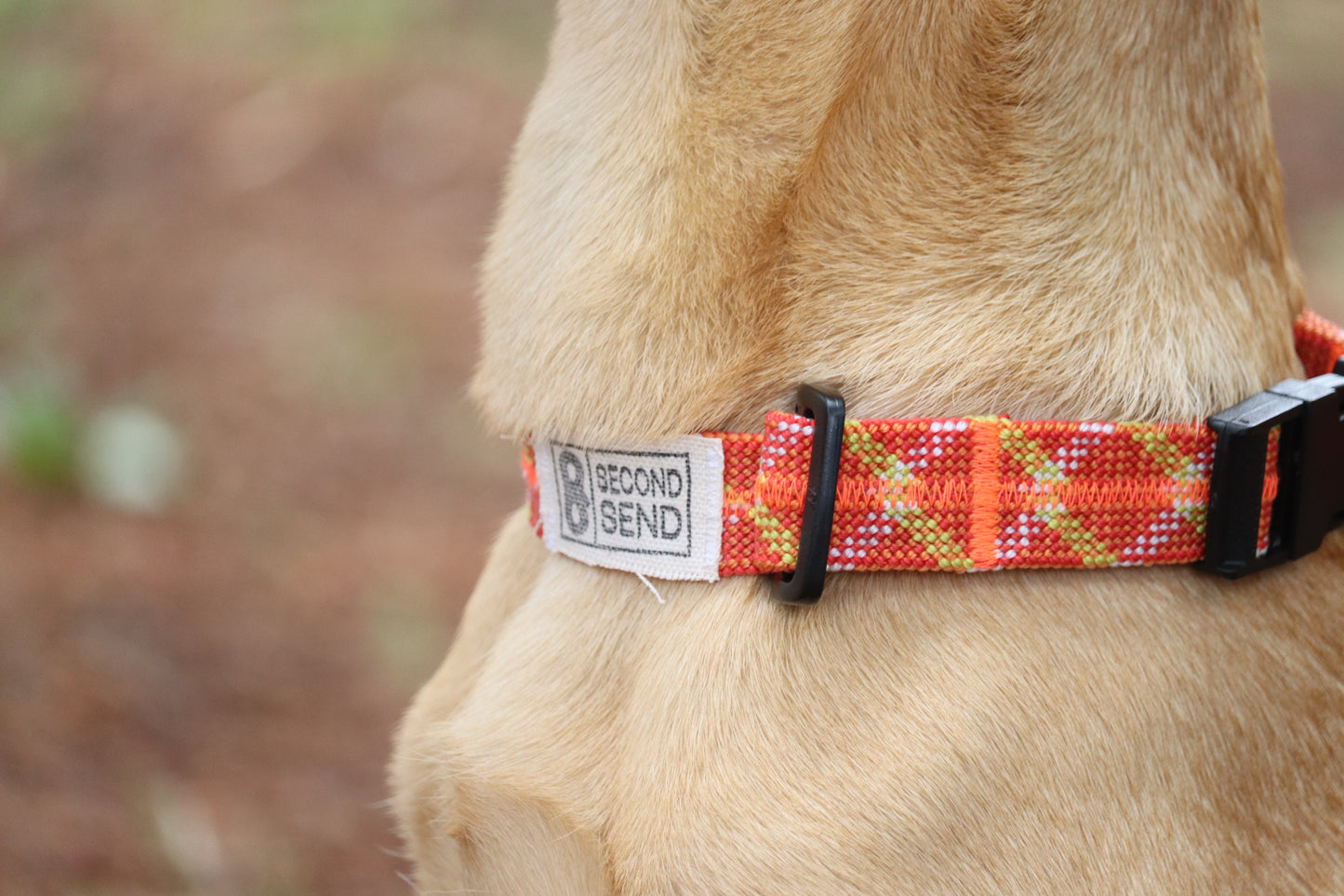 Recycled Rope Collar - Lucky Mandarin