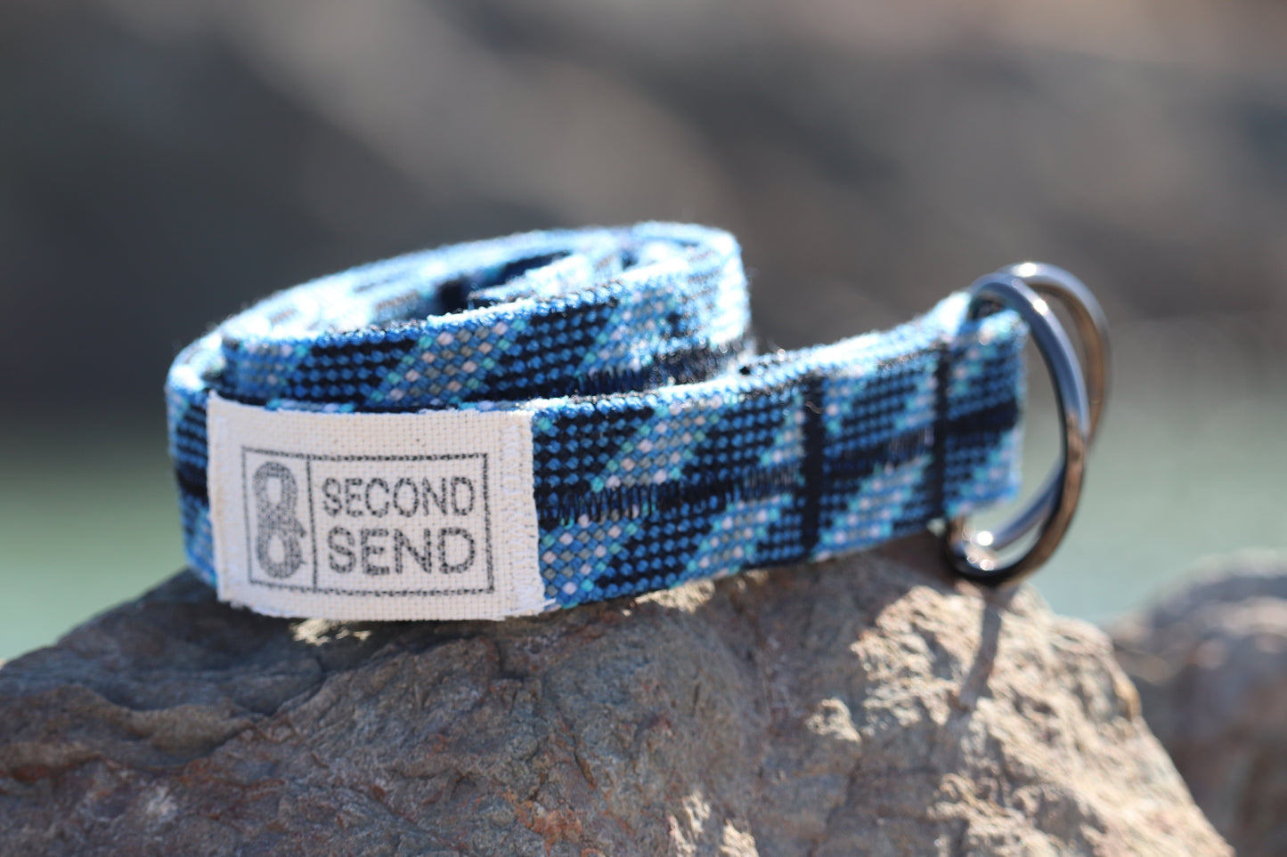 Recycled Rope Belt - Blue Marlin