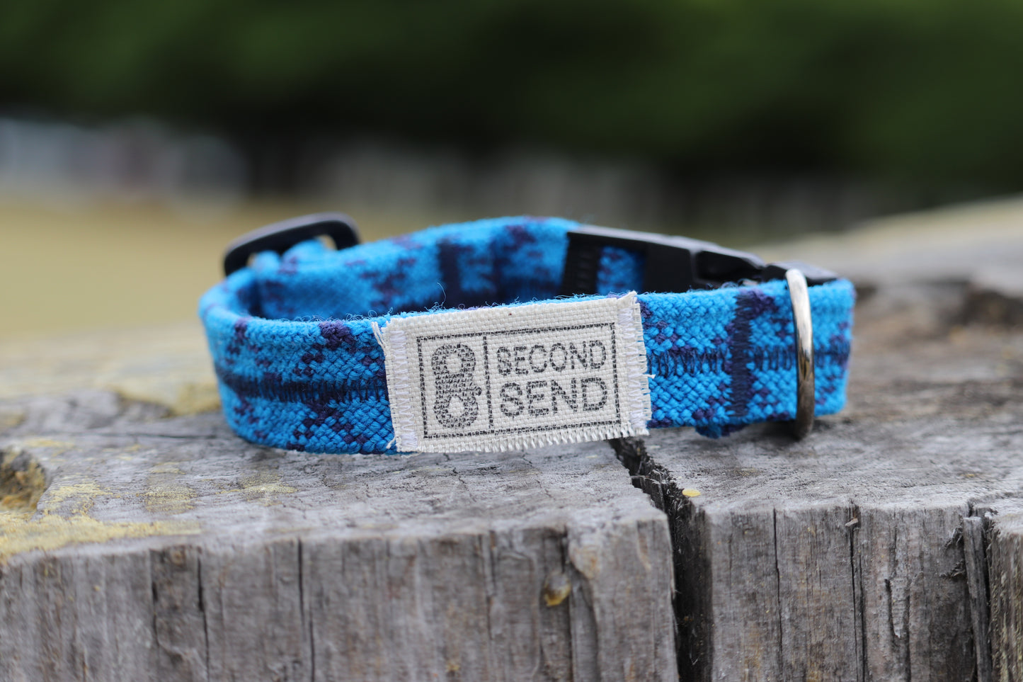 Recycled Rope Collar - True Blue