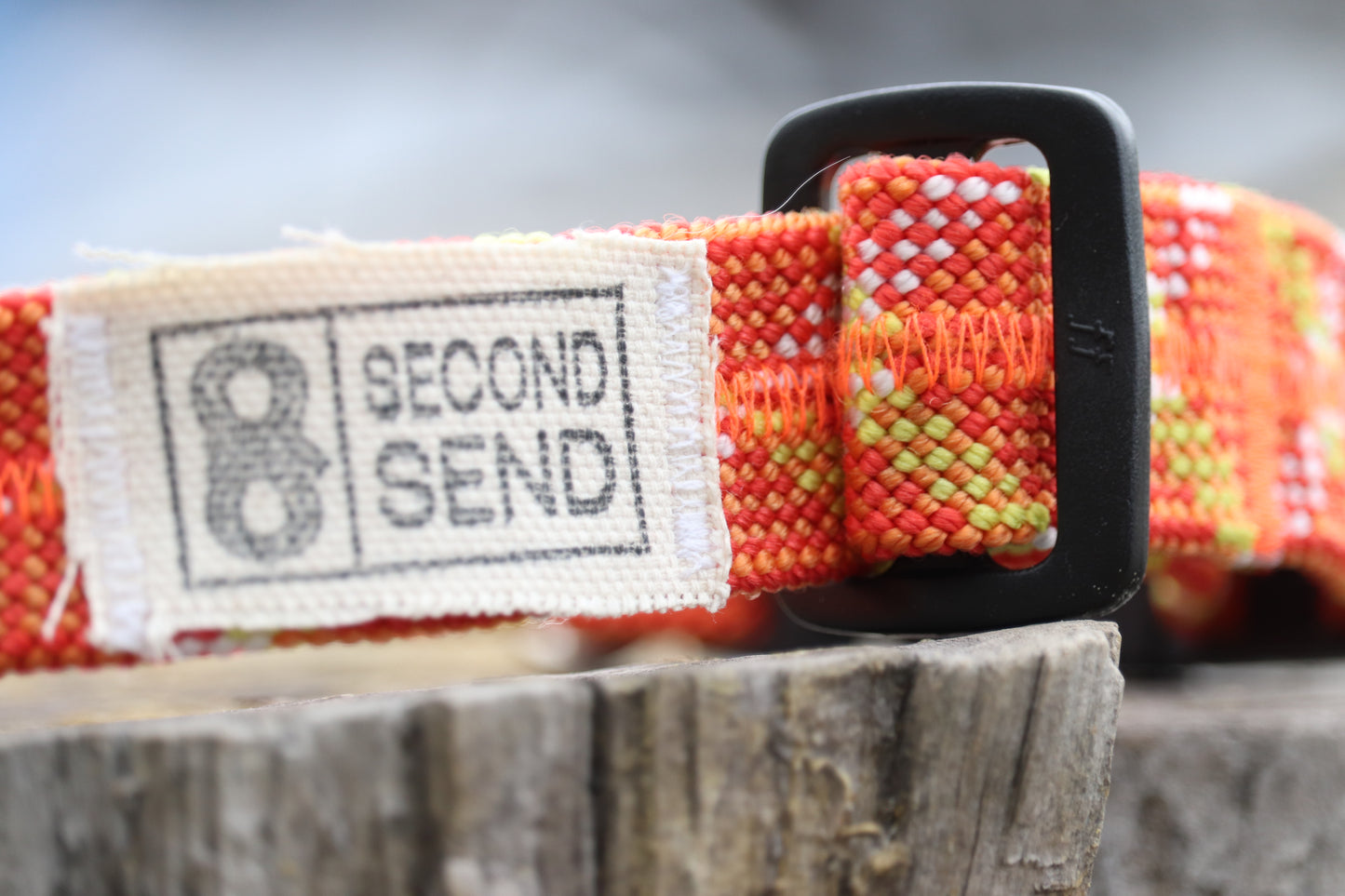 Recycled Rope Collar - Lucky Mandarin