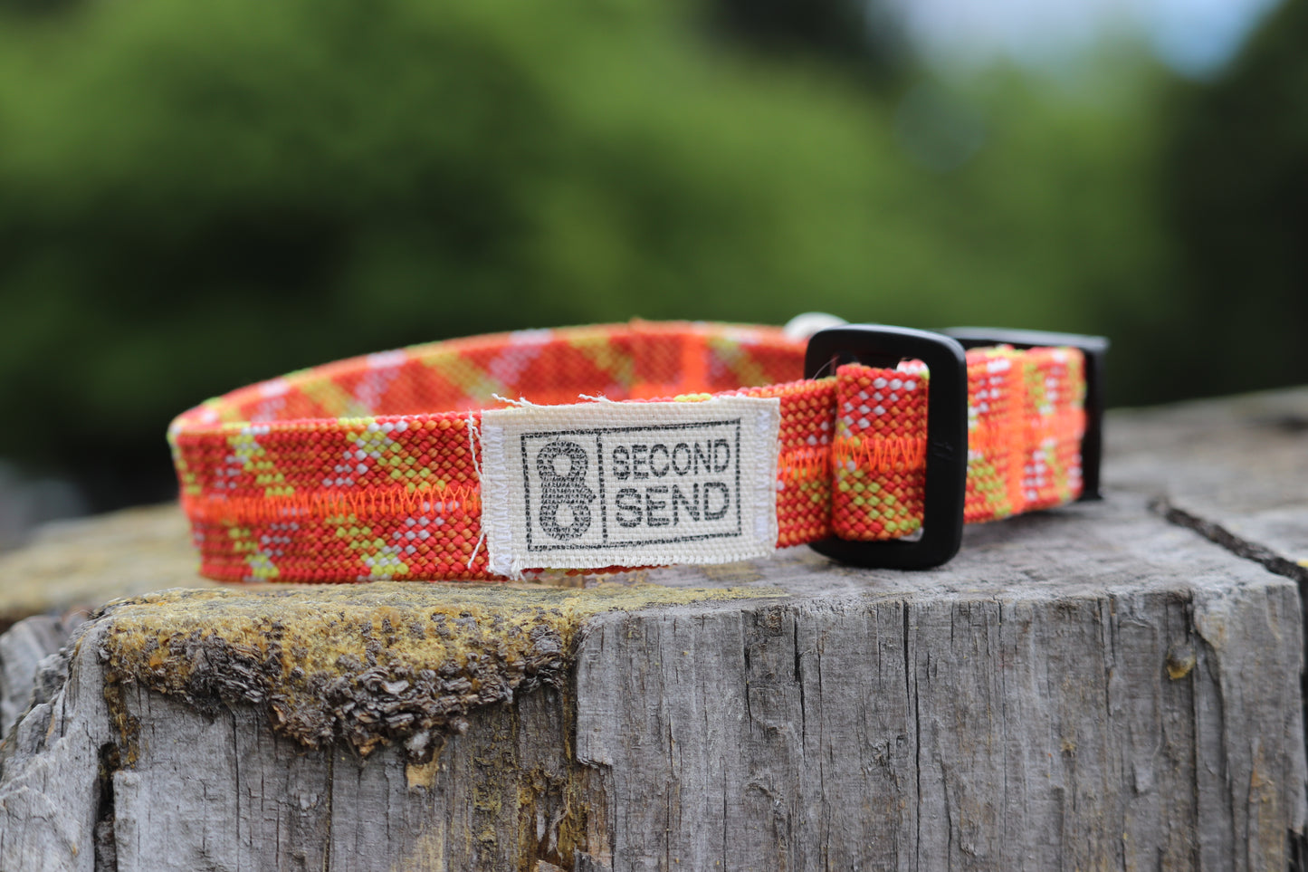 Recycled Rope Collar - Lucky Mandarin