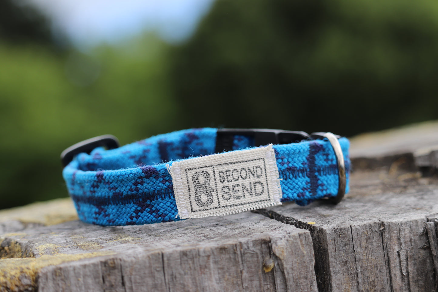 Recycled Rope Collar - True Blue