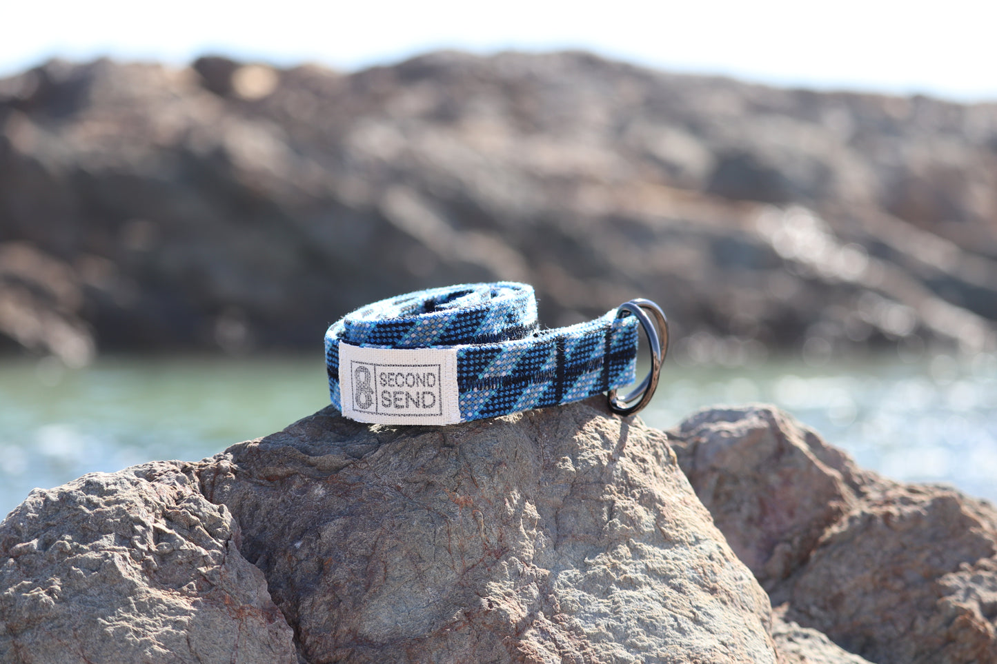 Recycled Rope Belt - Blue Marlin