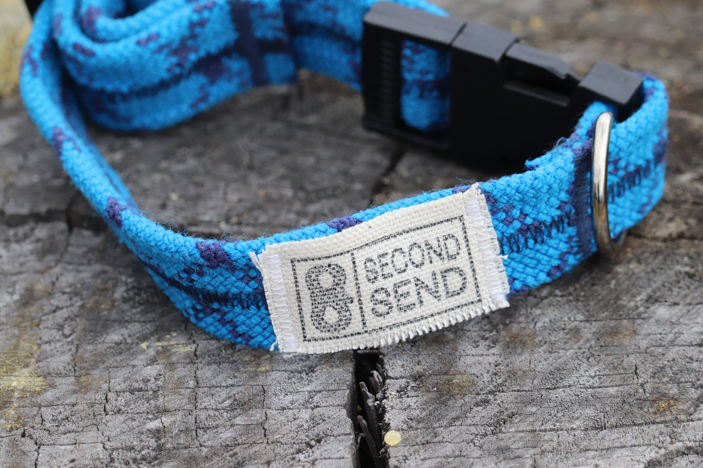 Recycled Rope Collar - True Blue