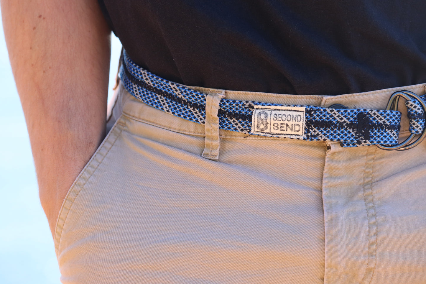 Recycled Rope Belt - Alpine Lake