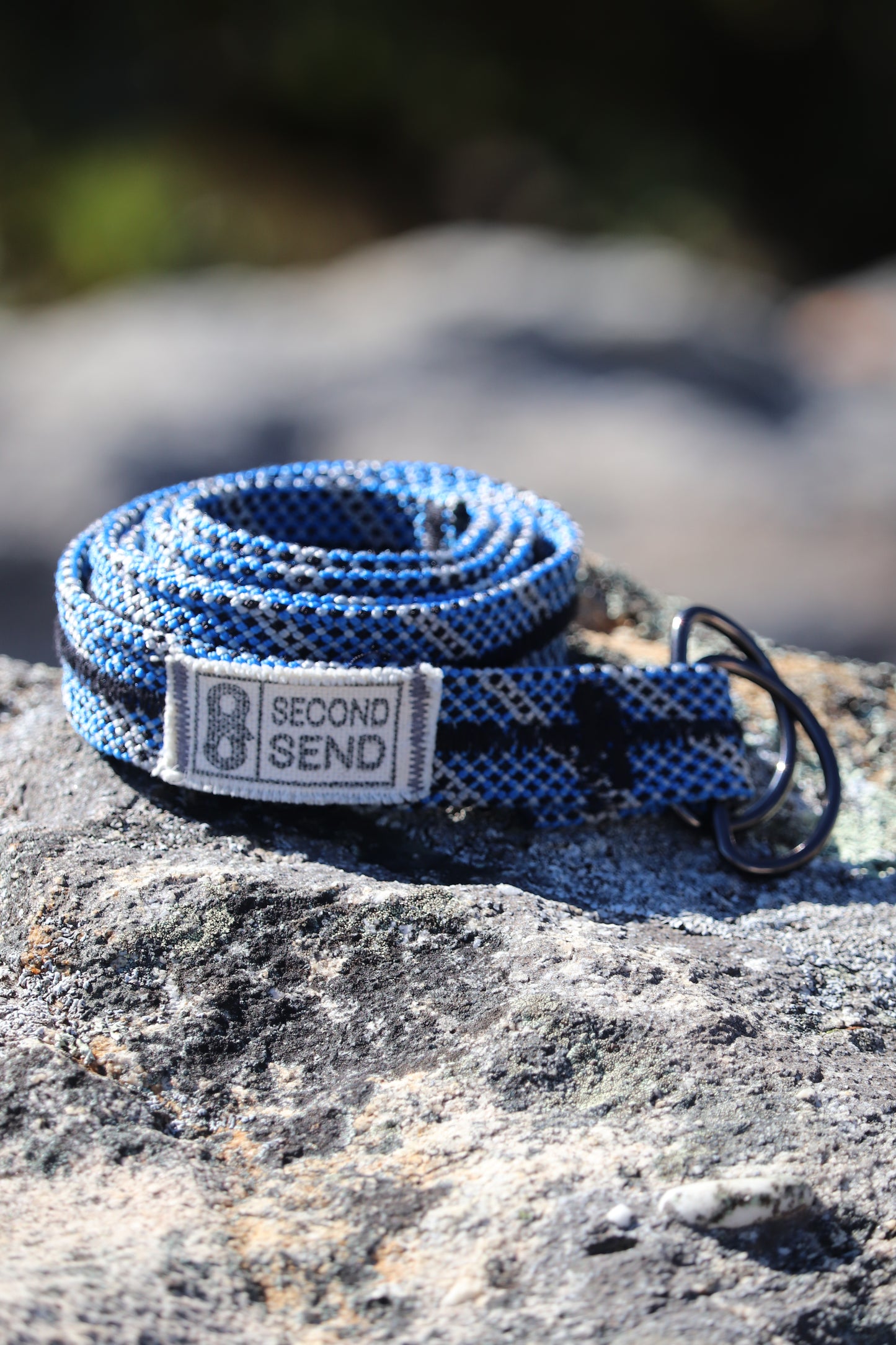 Recycled Rope Belt - Alpine Lake