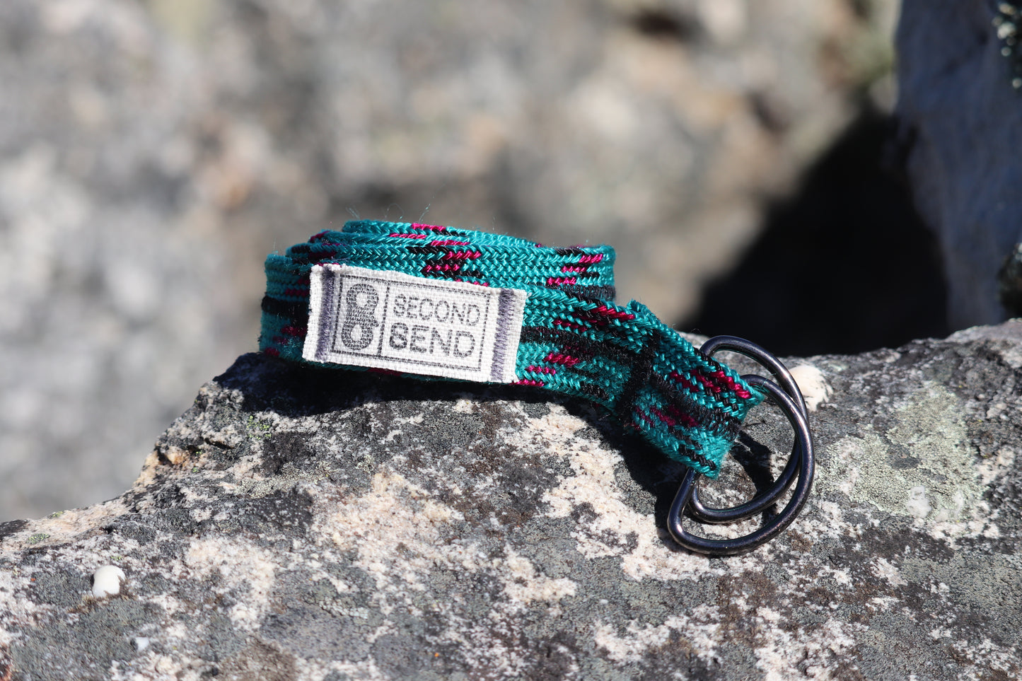 Recycled Rope Belt - Fern Forest