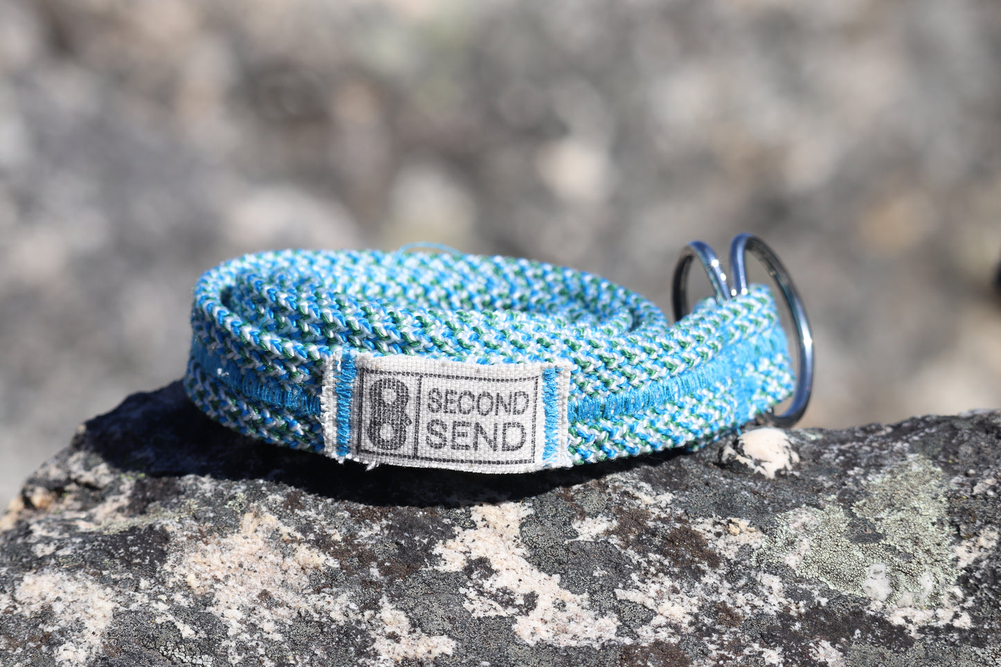 Recycled Rope Belt - Glacier Glow