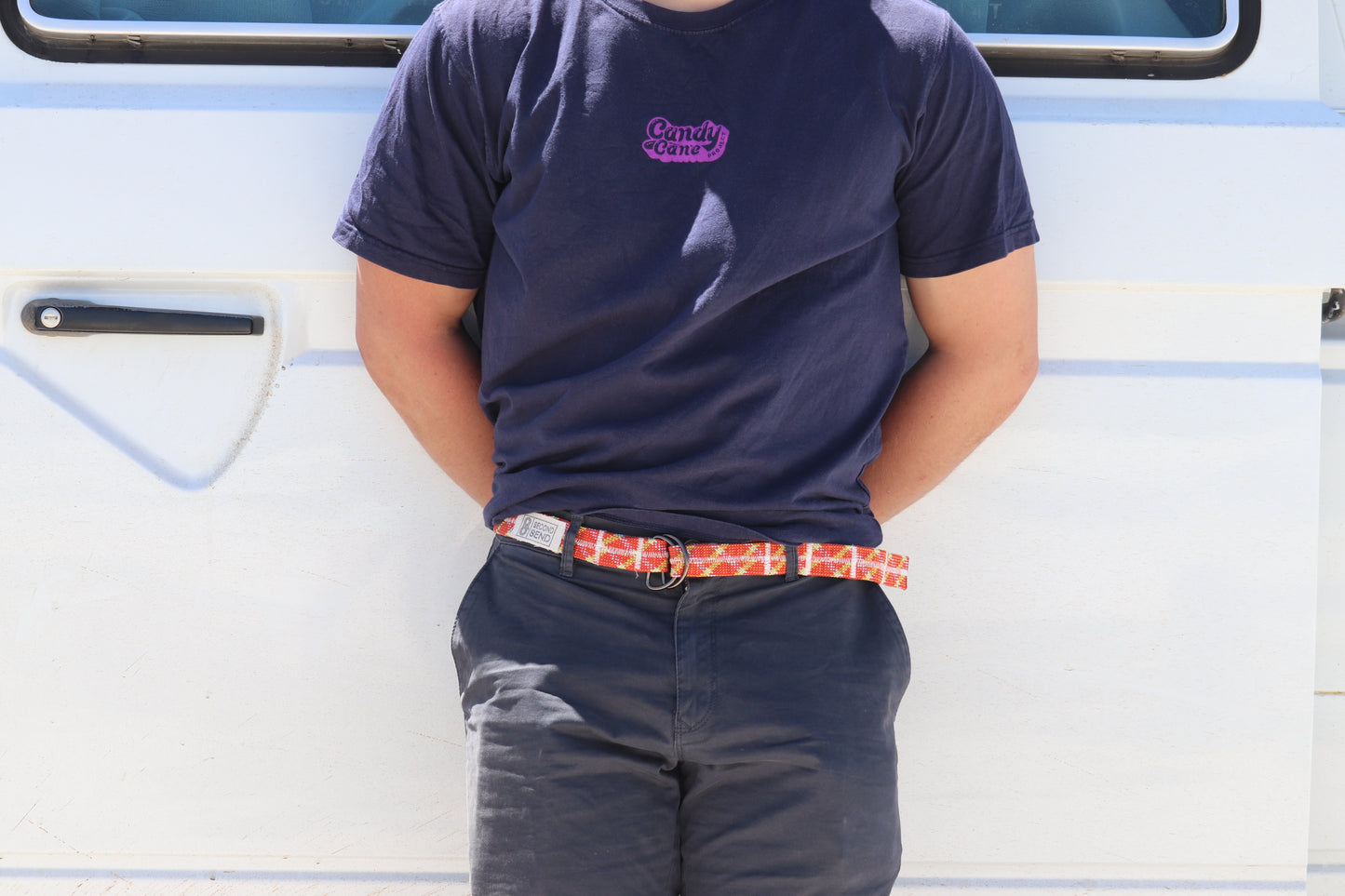 Recycled Rope Belt - Lucky Mandarin